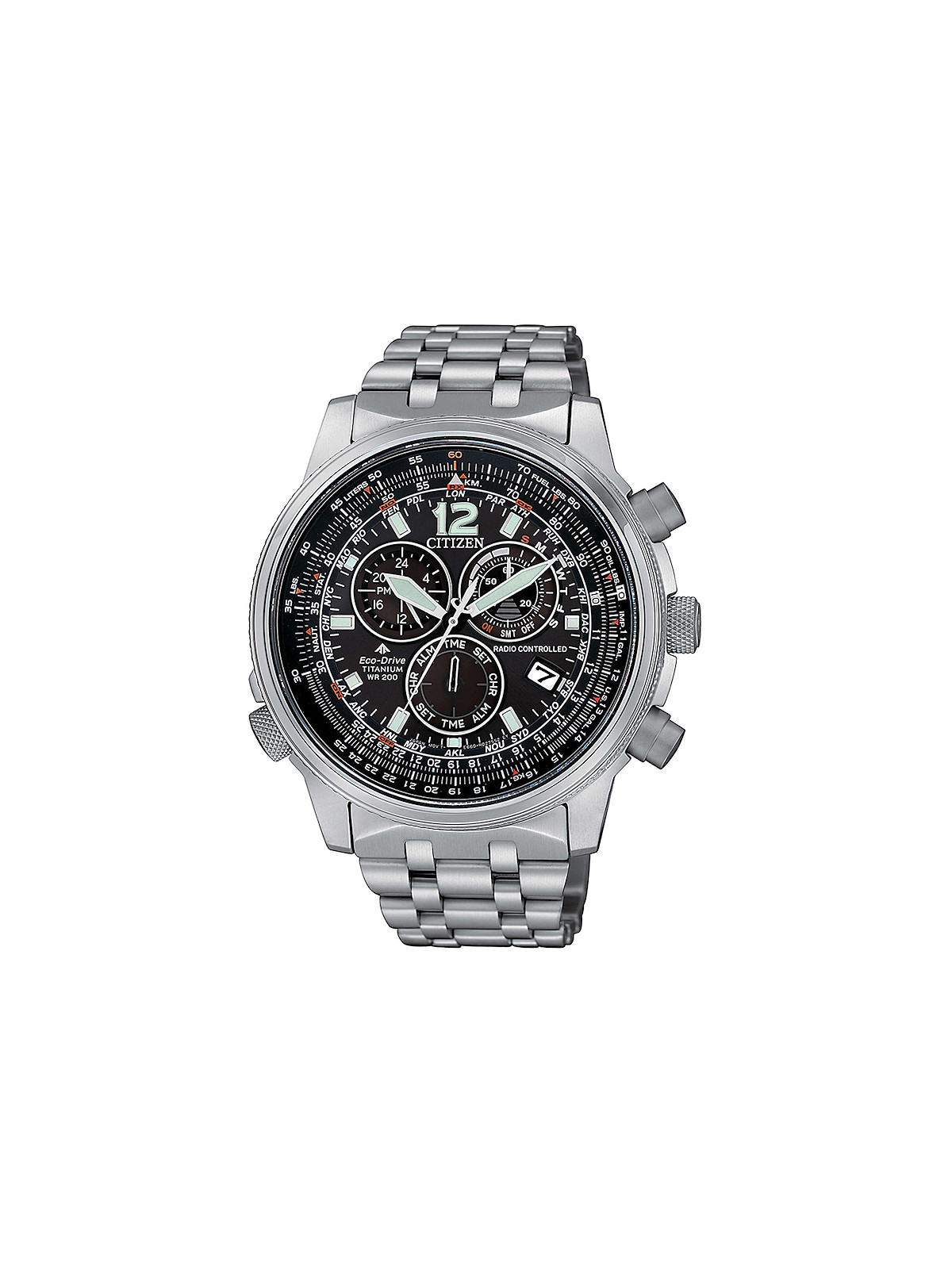 Citizen Crono Pilot Super Titanio CB5850-80E